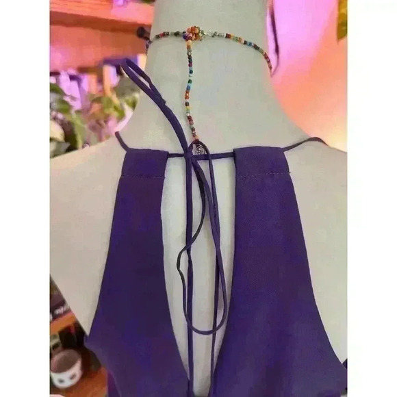 BCBG l Generation Spaghetti Strap Purple Dress l SIZE SMALL - Picture 7 of 8